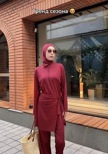 оргинал одежды: Буркини, цвет - Черный, Made in KG, XS, M, L — 4