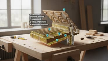 квартиры в бишкеке на долгий срок: Утепление холодного чердака — профессиональный монтаж “пирога” — 1