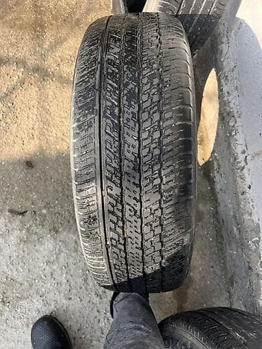 шины на стрим: Шины 225 / 65 / R 17, Всесезонная, Б/у, Комплект, Внедорожные (АТ/МТ), Япония, Dunlop — 5