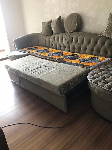 Ширмы, перегородки: Раскладной диван, Б/у — 4