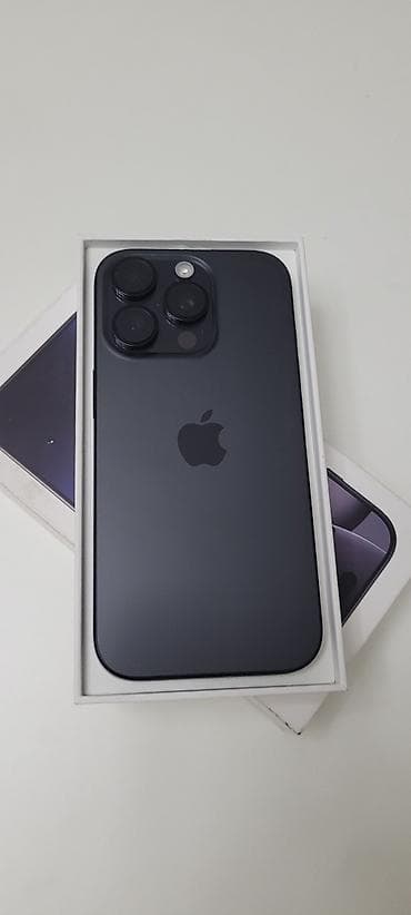 apple iphone 5g: IPhone 16 Pro, Б/у, 256 ГБ, Черный, Коробка, 91 % — 1