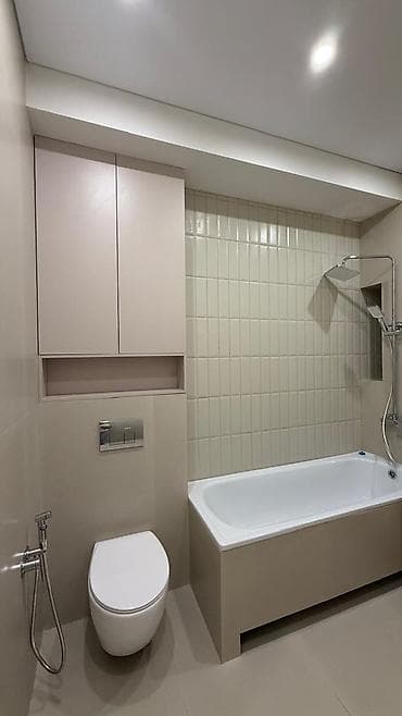 Квартиры: 2 комнаты, 55 м², Асанбай мкр Элитка, 10 этаж, Дизайнерский ремонт — 8