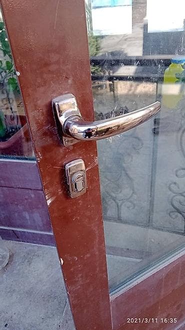 Дверной кодовый замок, Б/у, Для входных дверей, Платная установка