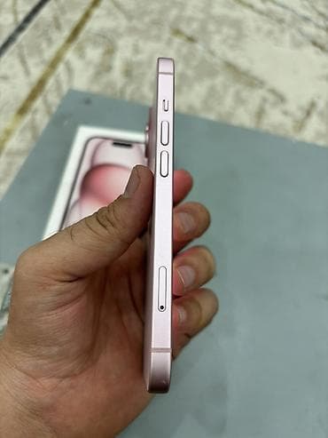 iphone 6s: IPhone 15, Б/у, 128 ГБ, Розовый, Коробка, 83 % — 7