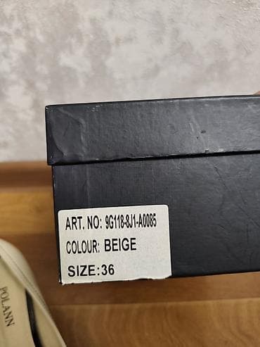 Туфли: Туфли POLANN, арт. 9G118-8J1-A0085 - Размер: 36 - Цвет: бежевый с — 4