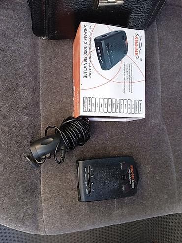 sound system: Радар-детектор SHO-ME G-1000 Signature (корея): -громкий; -голосовой; — 1