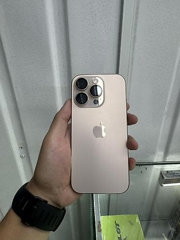 ps5 про: IPhone 16 Pro, Б/у, 256 ГБ, Desert Titanium, Защитное стекло, Чехол, Коробка, 90 % — 1