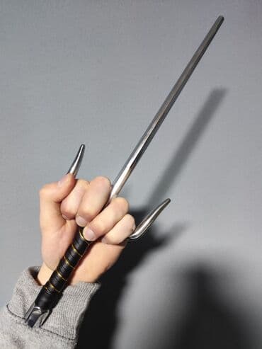 купить нож для охоты: Пара традиционных японских кинжалов-сай (Sai) Описание: Рафаэль — 3