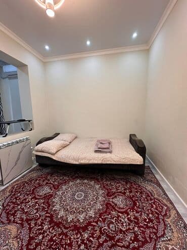 посуточный квартира в оше: 1 комната, Душевая кабина, Постельное белье, Кондиционер — 2