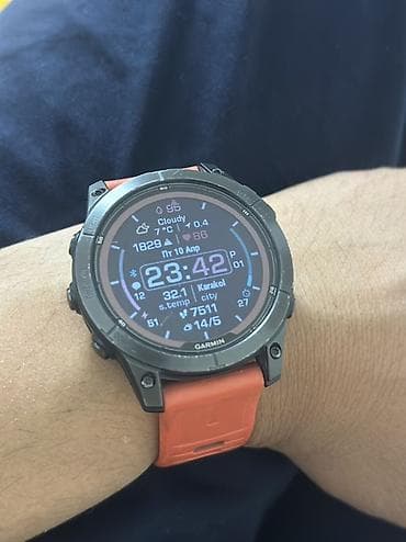 Garmin Fenix 7 Pro Sapphire Solar -Полный заряд хватит на 12дней - at lalafo.kg Garmin Fenix 7 Pro Sapphire Solar -Полный заряд хватит на 12дней -