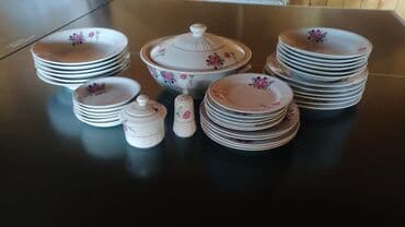 набор посуды на 6 персон: Сервиз столовыйсоветский на шесть персон — 1