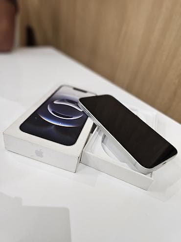 бу iphone 8: IPhone 16e, Б/у, 256 ГБ, Белый, Защитное стекло, Коробка, 95 % — 4