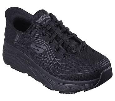 Кроссовки, 39.5, Skechers, Новый, цвет - Черный, Бесплатная доставка, Самовывоз