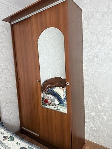 Шкафы: Шкаф купе, С зеркалом, ЛДСП — 1