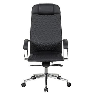 office table: Офисное кресло, Новый, С колесиками, цвет - Черный, Экокожа, Бесплатная доставка — 1