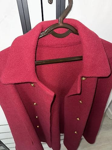 Плащи: Пальто, Пончо, Осень-весна, Короткая модель, С поясом — 5