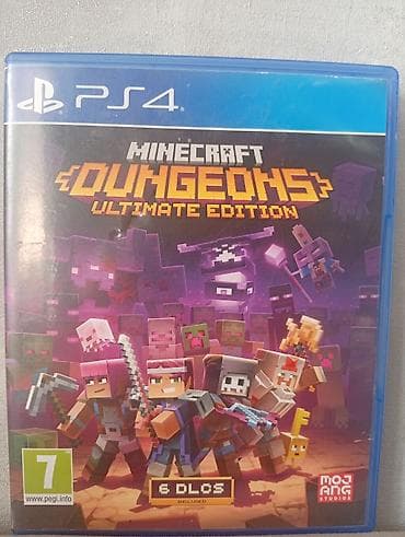 Minecraft Dungeons: Ultimate Edition — дисковая версия для PlayStation