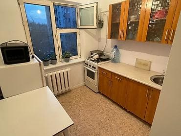 osh flats: 1 комната, 32 м², 104 серия, 4 этаж, Косметический ремонт — 1