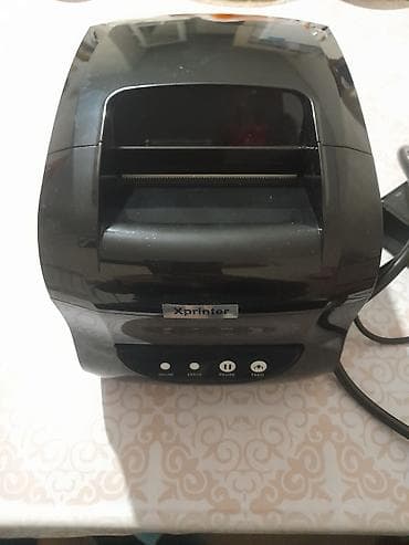 термопечать: Термопринтер этикеток Xprinter - Тип печати: термопечать (без расхода — 2