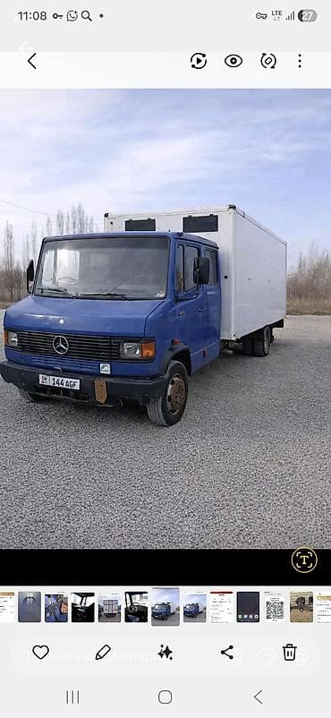 колпачки на мерс: Грузовик, Mercedes-Benz, Дубль, 6 т, Б/у — 1