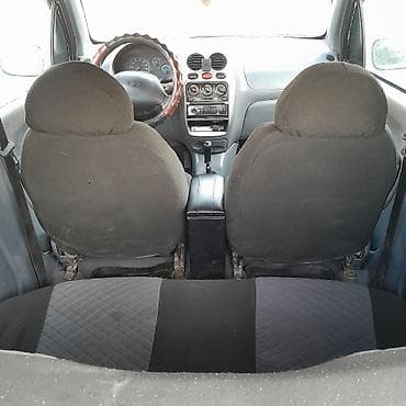 дтван: Чехлы Тканевые, цвет - Белый, Daewoo, Б/у — 3