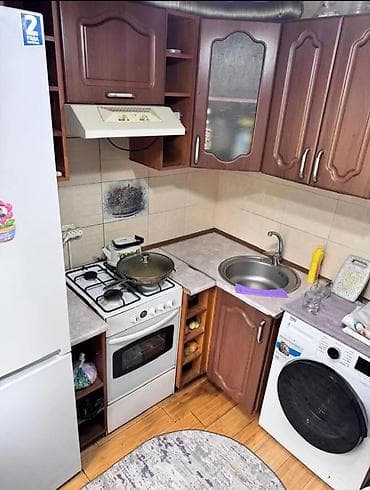 86: 3 комнаты, 58 м², 104 серия, 2 этаж, Косметический ремонт — 3