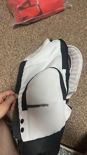 костюм nike: Рюкзак Nike Elite (баскетбольная серия) - Цвет: белый с черными и — 3