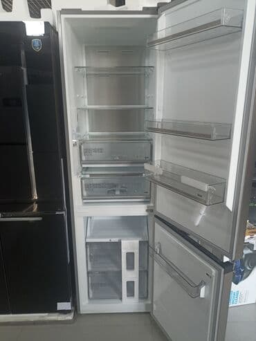 ноу: Муздаткыч Midea, Жаңы, Эки камералуу, No frost, 59 * 199 * 66, Бөлүп төлөө менен — 2