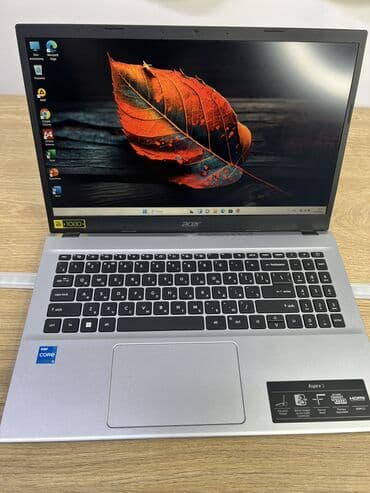 аренда швейного цеха: Ноутбук, Acer, 12 ГБ ОЗУ, Intel Core i5, 15.6 ", Б/у, Для несложных задач, память NVMe SSD — 2