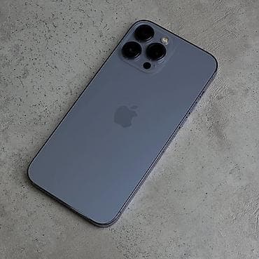 часы бишкек: IPhone 13 Pro Max, Б/у, 128 ГБ, Синий, Зарядное устройство, 76 % — 2