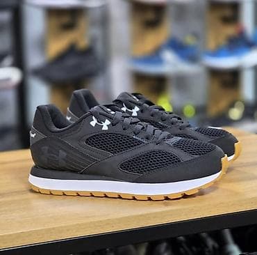 Мужские кроссовки, 40, 40.5, 41, Under Armour, Новый, цвет - Черный, Платная доставка, Самовывоз