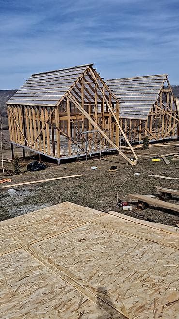 разнорабочий керек: Монтаж каркасных домиков/бань/хозпостроек «под ключ» - Изготовление и — 6