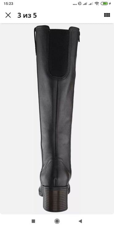 Спецодежда: Сапоги, 37.5, Clarks, Новый, цвет - Черный, Самовывоз, Бесплатная доставка, Платная доставка — 3