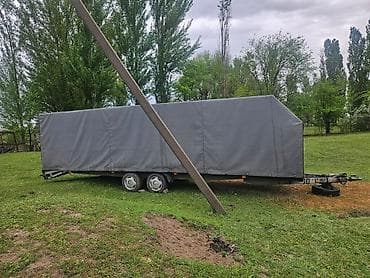 tyre master: Прицеп, Special trailer, Тентованный, 5 т, Б/у — 4