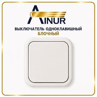 Выключатель одноклавишный блочный ( 250-В, 50- Гц, 6-А). Корпус