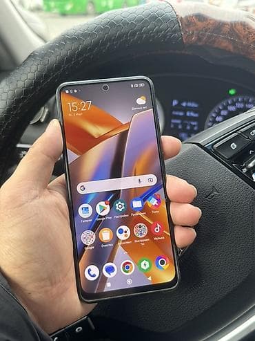 поко м5: Poco M5s, Б/у, 128 ГБ, цвет - Серый, 2 SIM — 1