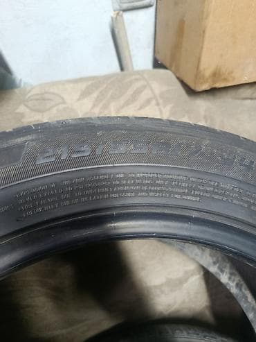 aito m5: Шины 215 / 55 / R 17, Лето, Б/у, Пара, Легковые, Япония, Dunlop — 2