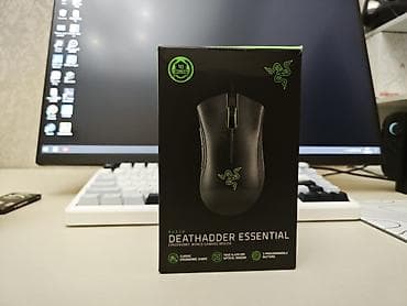 мышка игровая: Razer DeathAdder Essential — проводная игровая мышь идеальное — 1