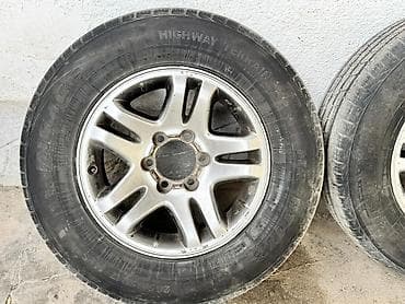 Диски: Литые Диски R 17 Toyota, Комплект, отверстий - 6, Б/у — 2