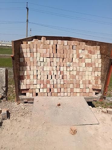 пластиковый ящик для овощей: Полнотелый, таблетка, Жженый кирпич, Одинарный, 250×120×65 — 1