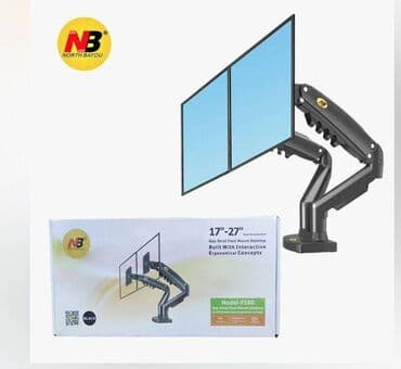 монитор с кронштейном: Продаю кронштейны одинарные и двойные — 4