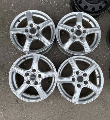 шина: Литые Диски R 16 Комплект, отверстий - 5, Б/у — 4