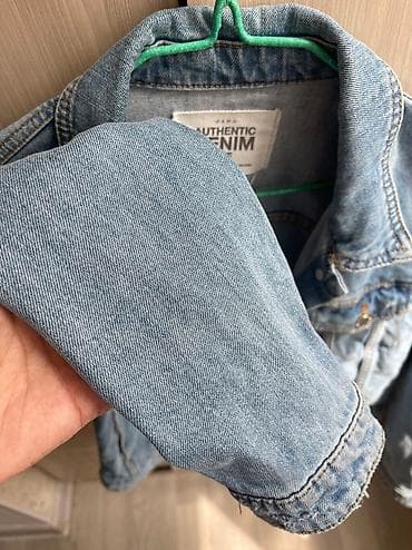 armani code: Джинсовая куртка, Свободная модель, Осень-весна, S — 3