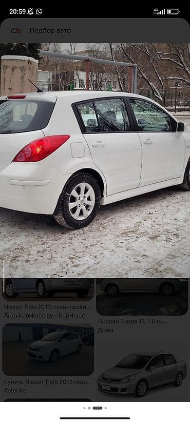 wuling mini ev: Nissan Tiida: 2012 г., 1.6 л, Хэтчбэк — 1