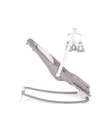 кресло кочалка: Детский шезлонг, Качалка, Пластик, цвет - Серый — 4