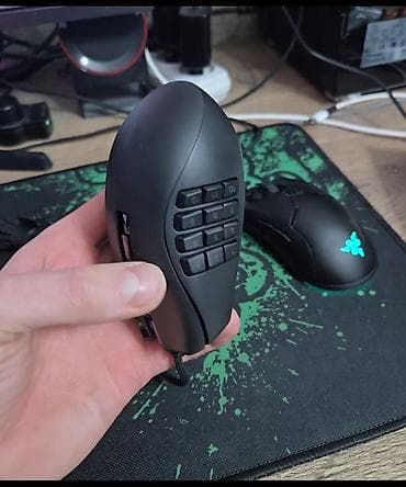 райзер: Razer Naga X. Оригинал. Куплена 24.03.26 в городе за 5500. Чек — 1