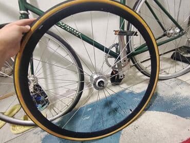 моторы для велосипедов: Итальянские колеса miche technology tubular. на переднем ось слизан, а — 1