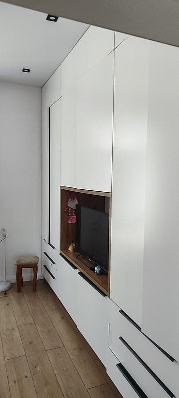 ами мебель офисные кресла: Кухонный гарнитур, цвет - Белый, ДСП — 6