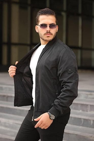 плащи мужские: Мужские легкие куртки-ветровки - Тип: городские ветровки и бомберы на — 9