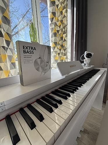 ямаха музыкальный инструмент: Полноактавное акустическое пианино, вы получите вместе с банкеткой — 2